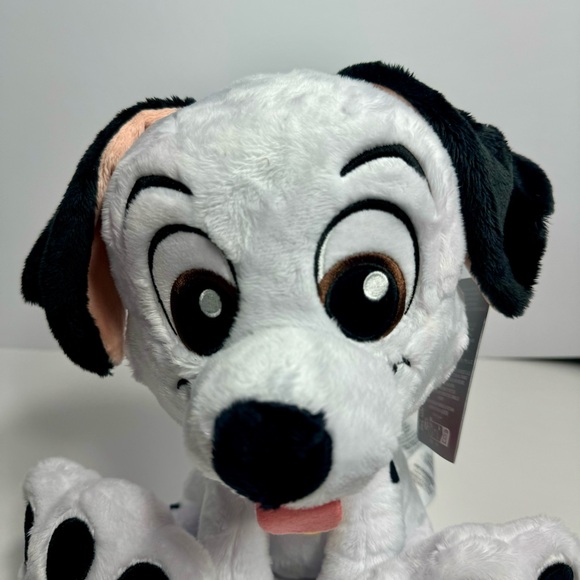 NWT. Disney Plush - Big Feet - 101 Dalmatians - Lucky Puppy. Embroidered Lucky - Picture 2 of 12
